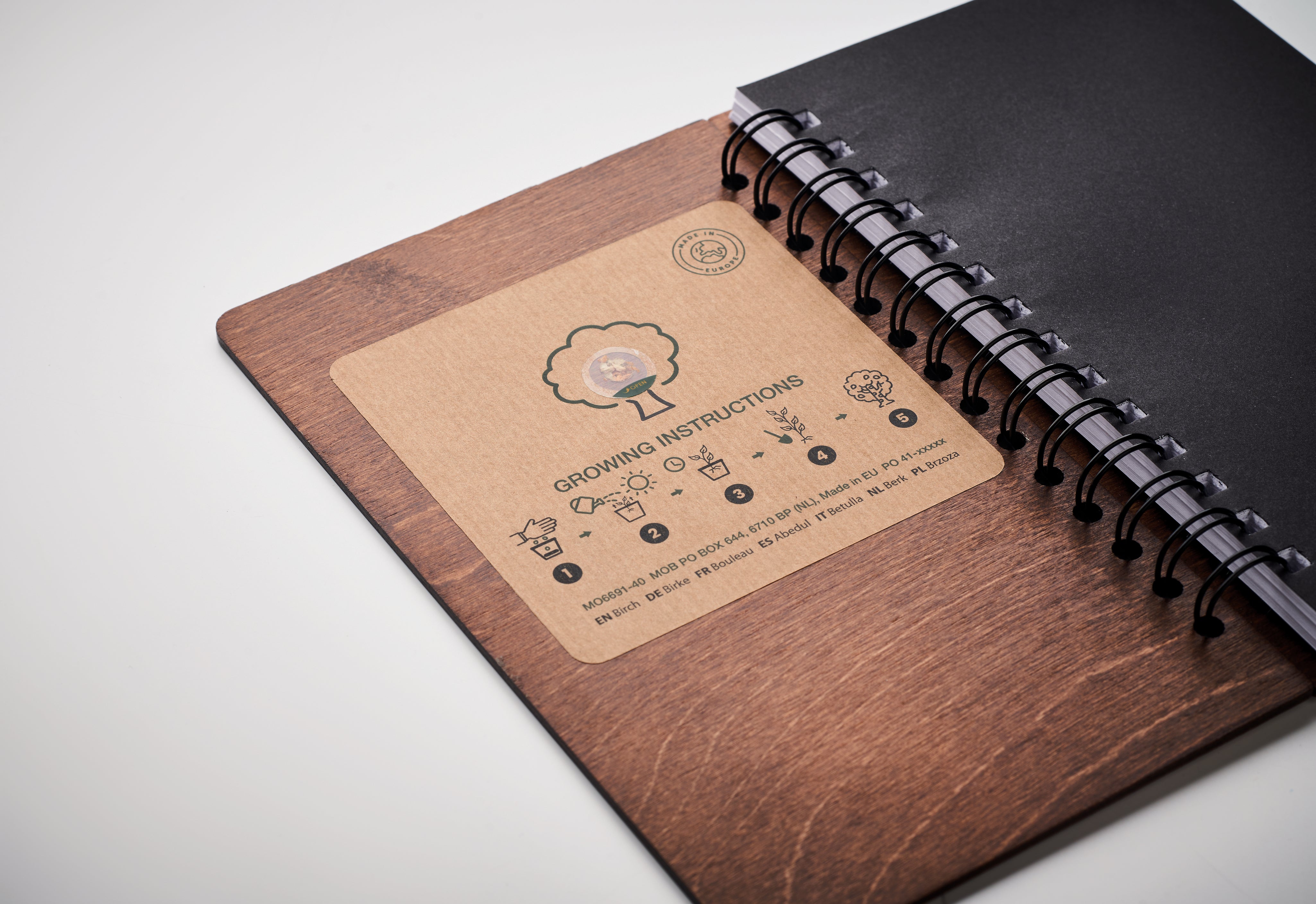 Brzozowy zeszyt A5  GROWBOOK SAVAGE