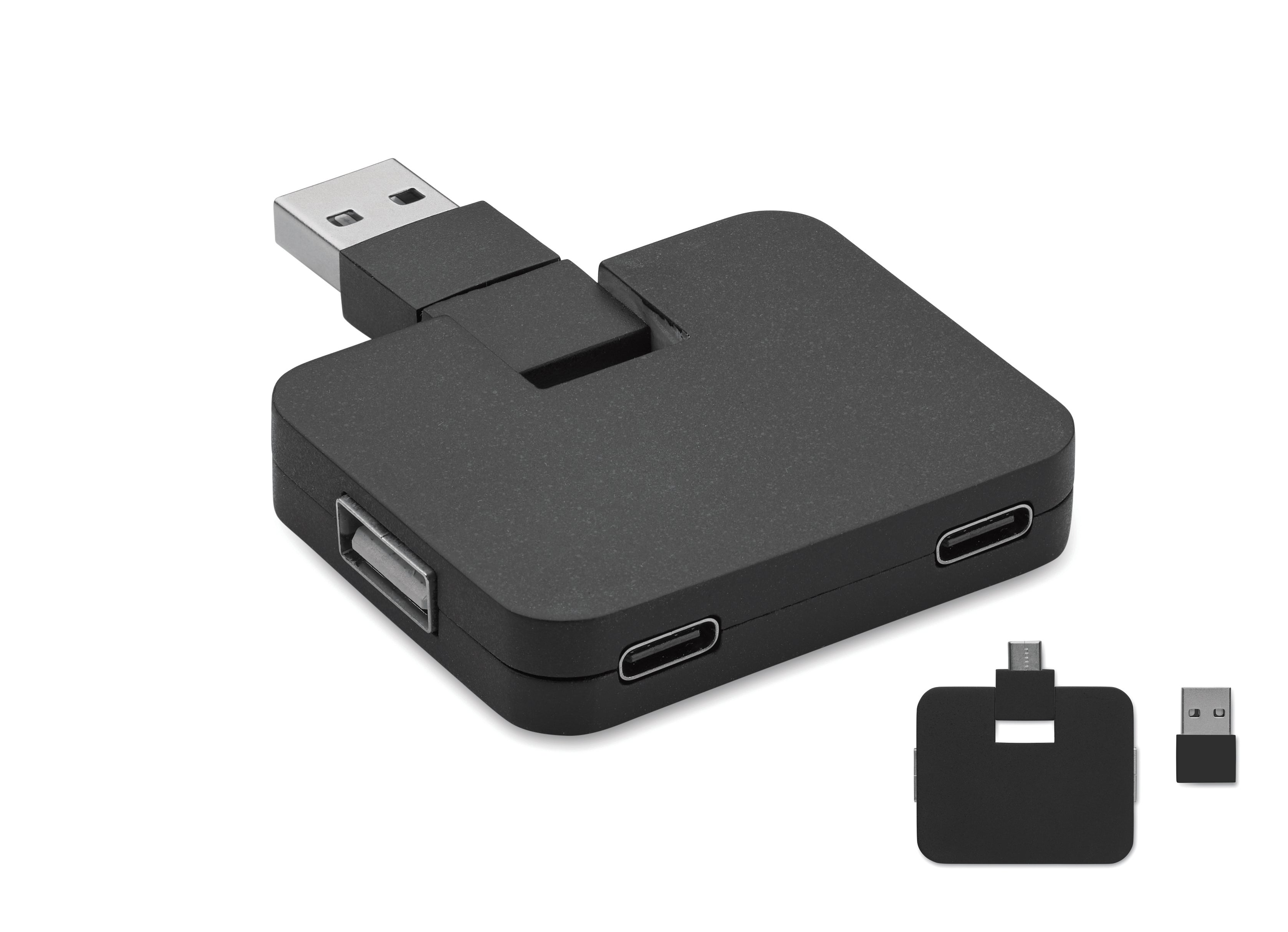 4-portowy USB SQUARE-C