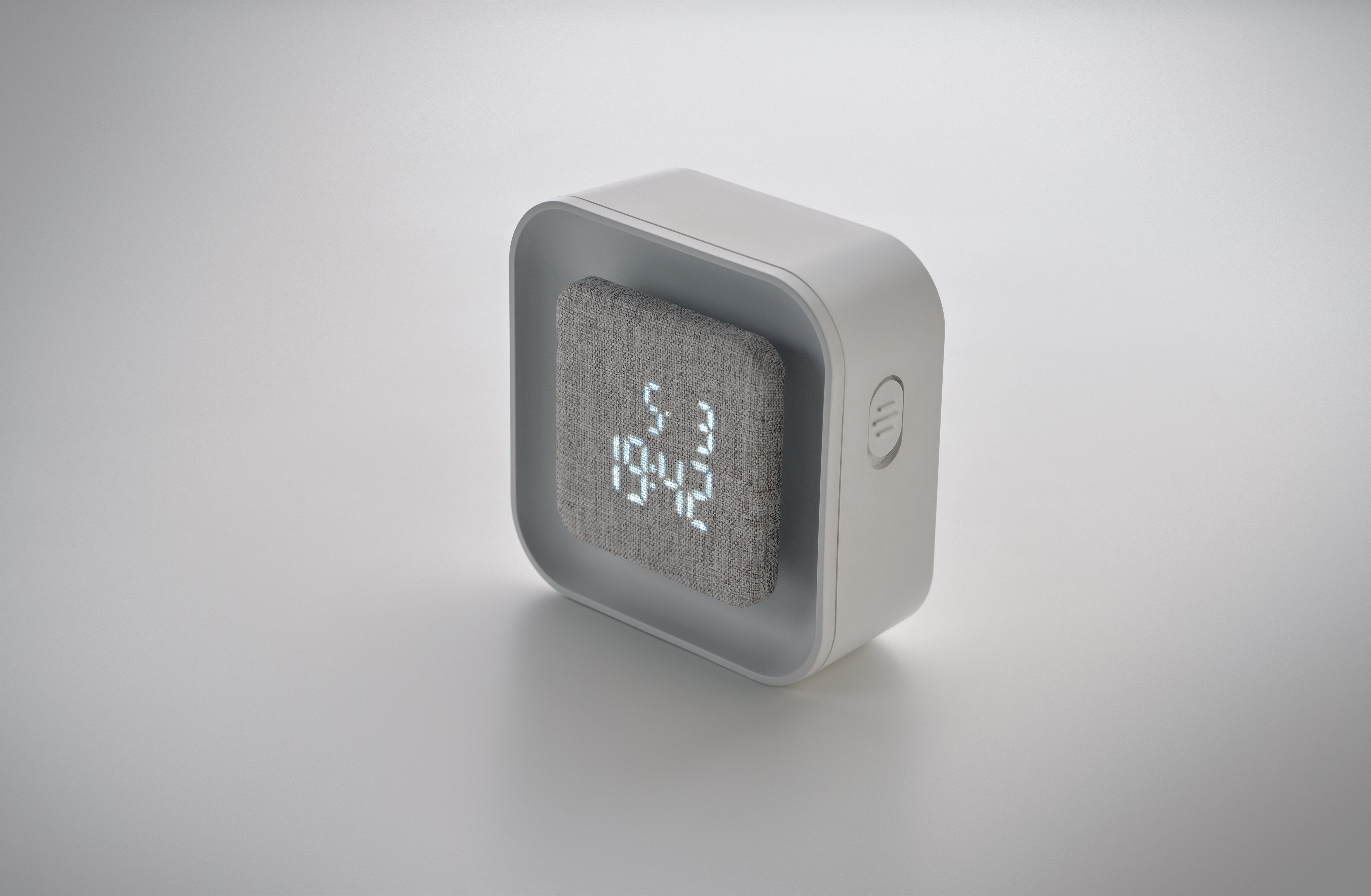 Budzik ABS z recyklingu/PET LUCE