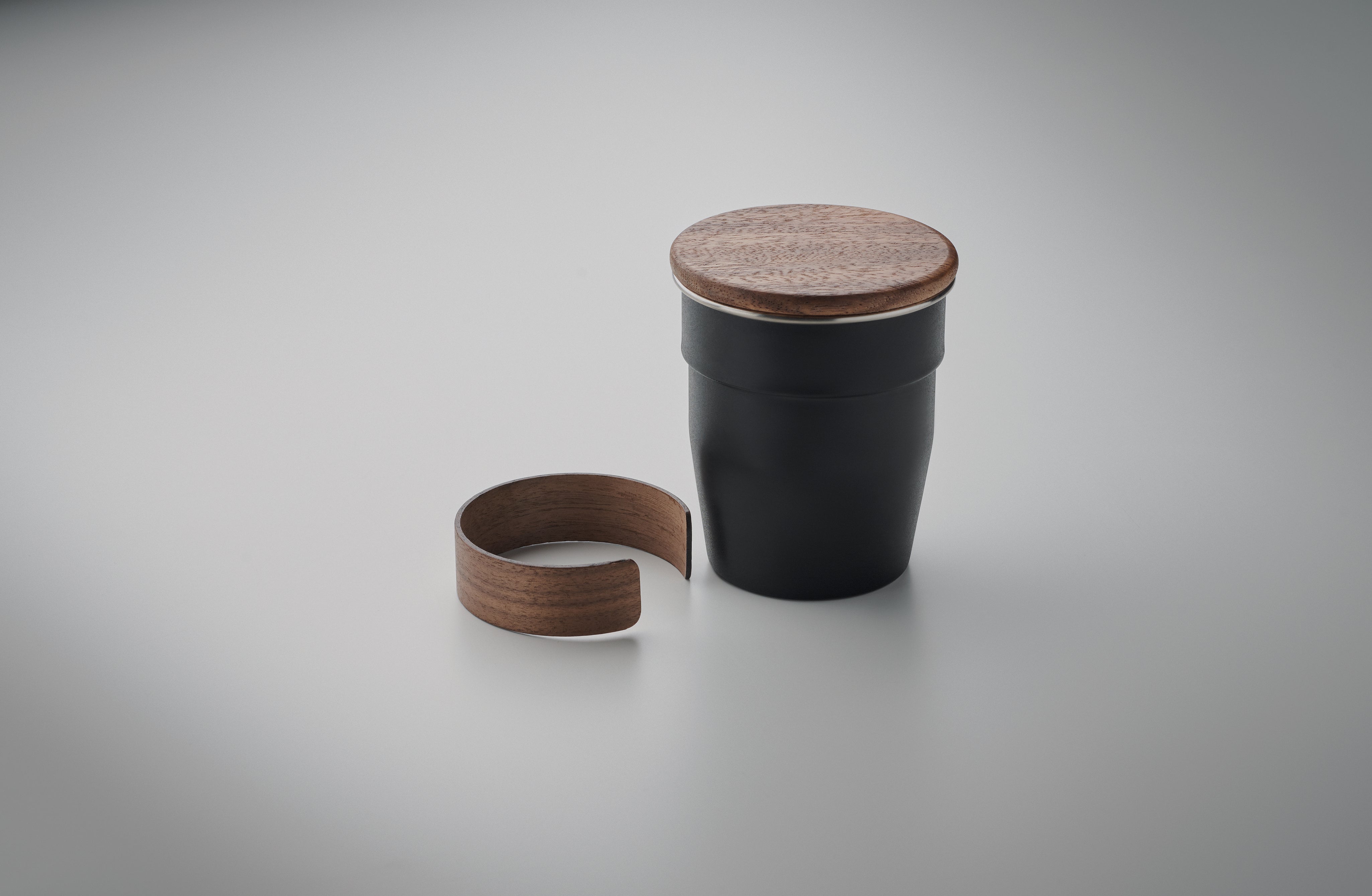 Kubek z pojedynczą ścianką 350 WALNUT