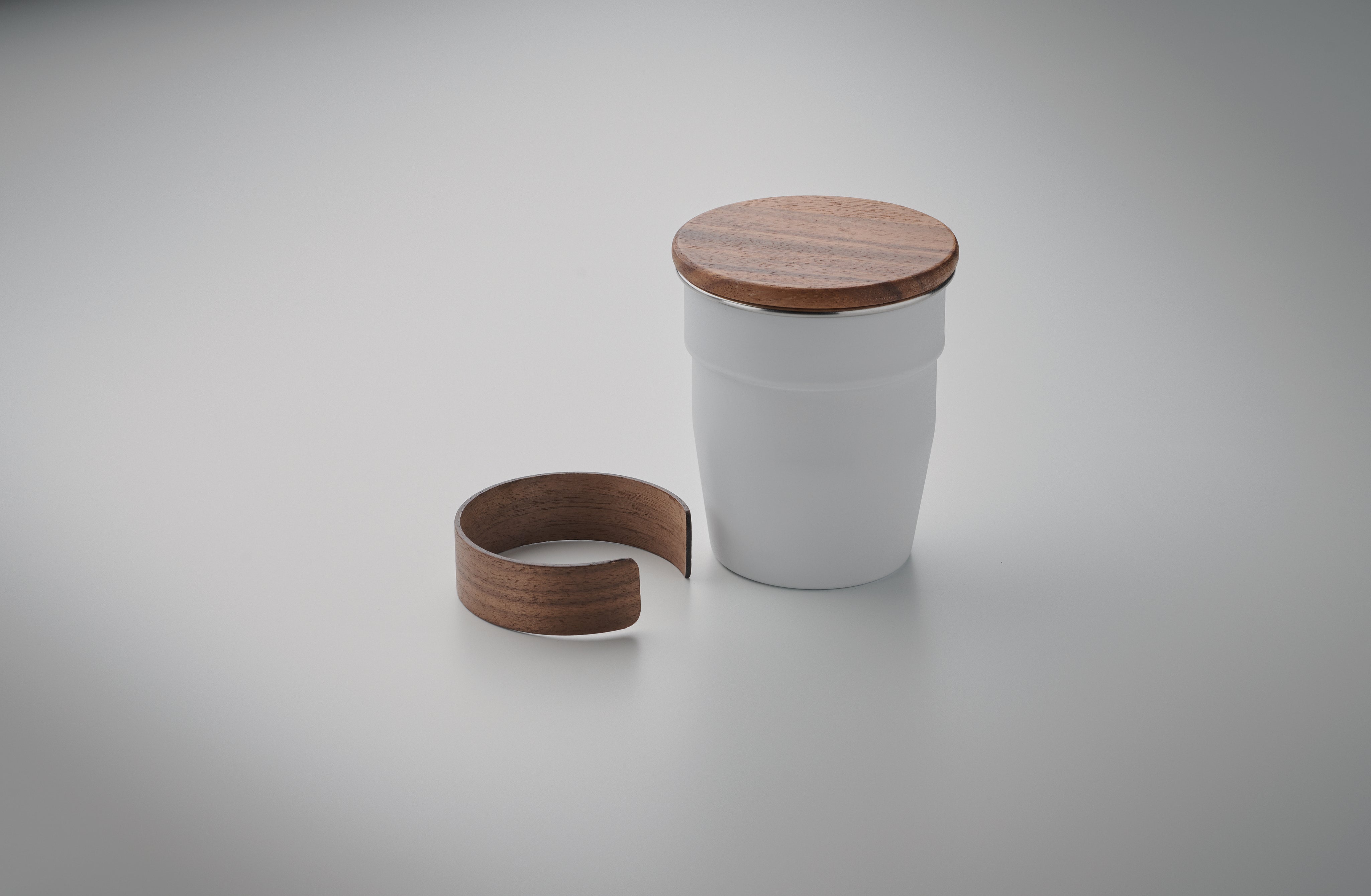 Kubek z pojedynczą ścianką 350 WALNUT