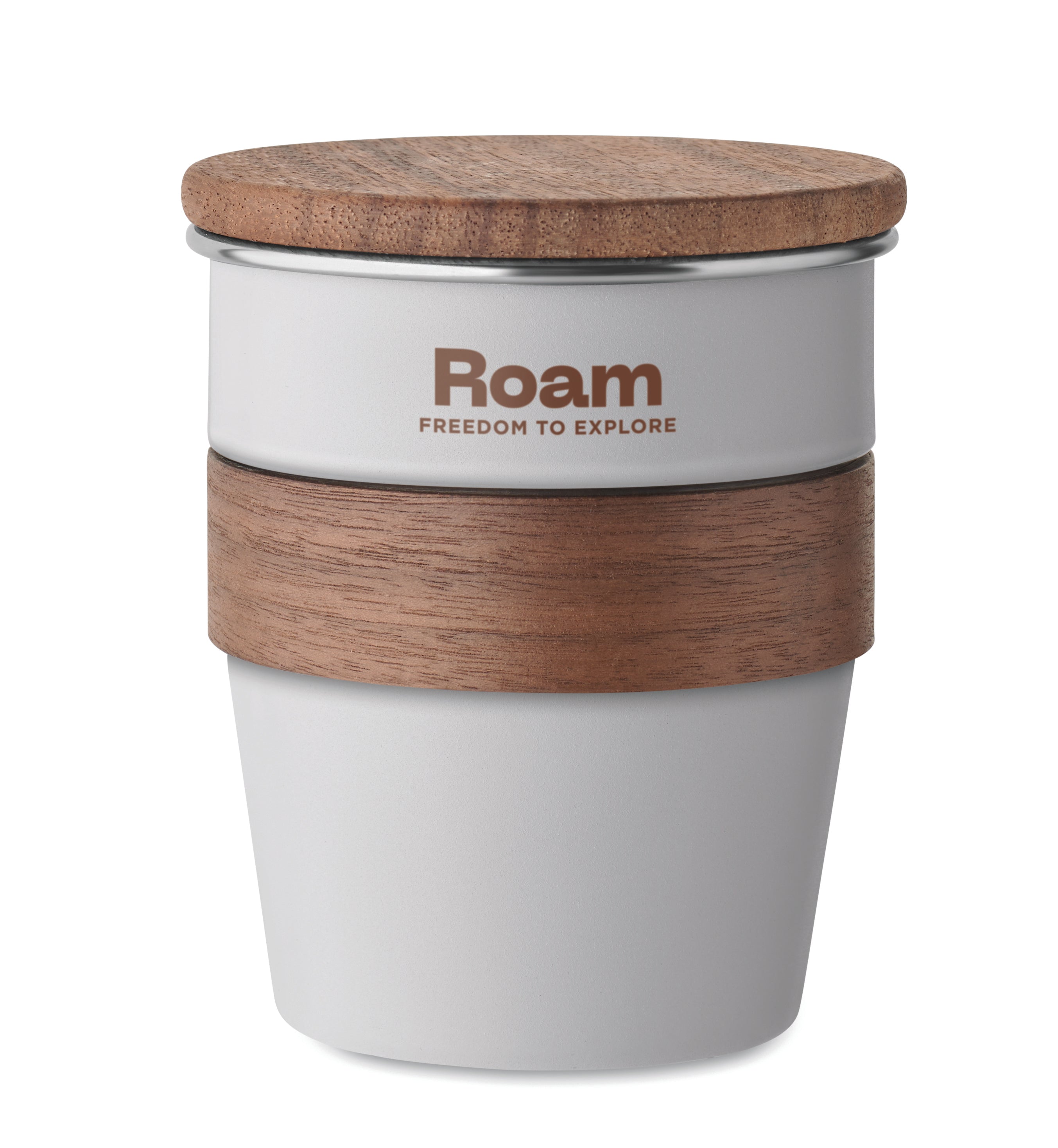 Kubek z pojedynczą ścianką 350 WALNUT
