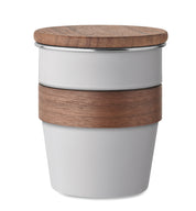 Kubek z pojedynczą ścianką 350 WALNUT
