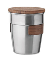 Kubek z pojedynczą ścianką 350 WALNUT