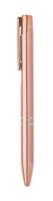 Długopis aluminiowy z rec. BERN ROSE
