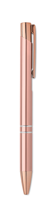 Długopis aluminiowy z rec. BERN ROSE