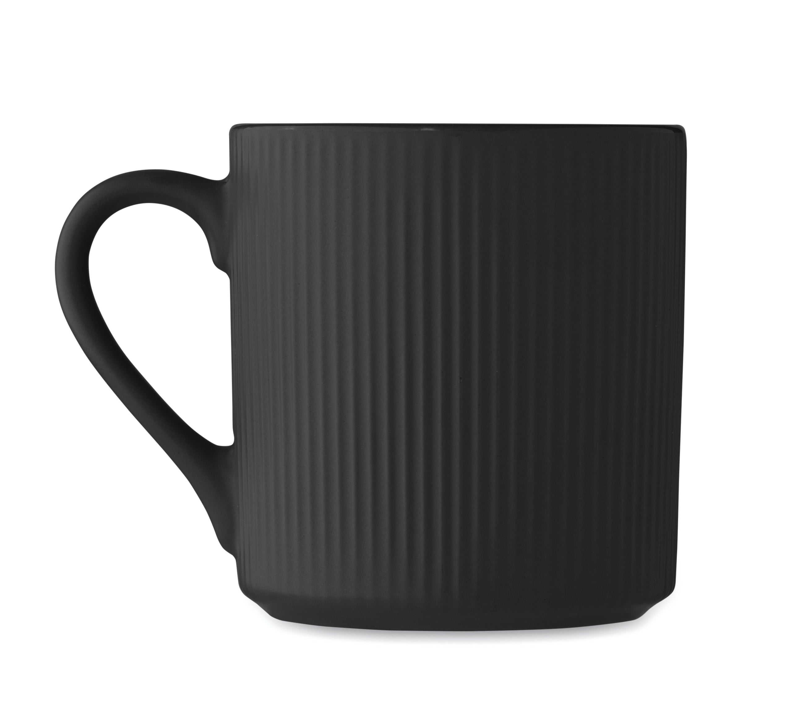 Kubek ceramiczny w prążki 340 m RIBMUG