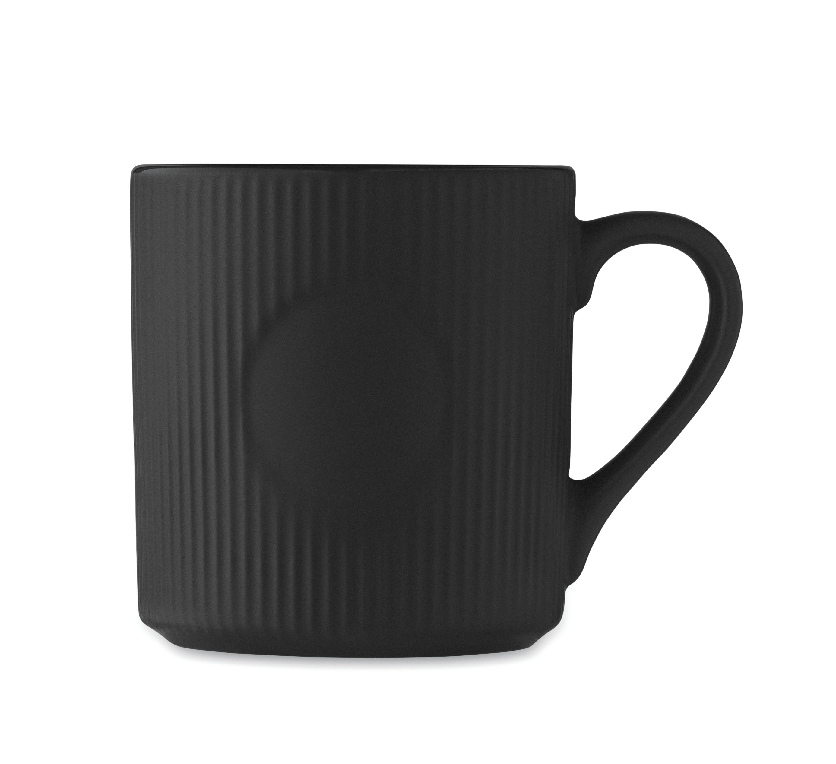 Kubek ceramiczny w prążki 340 m RIBMUG