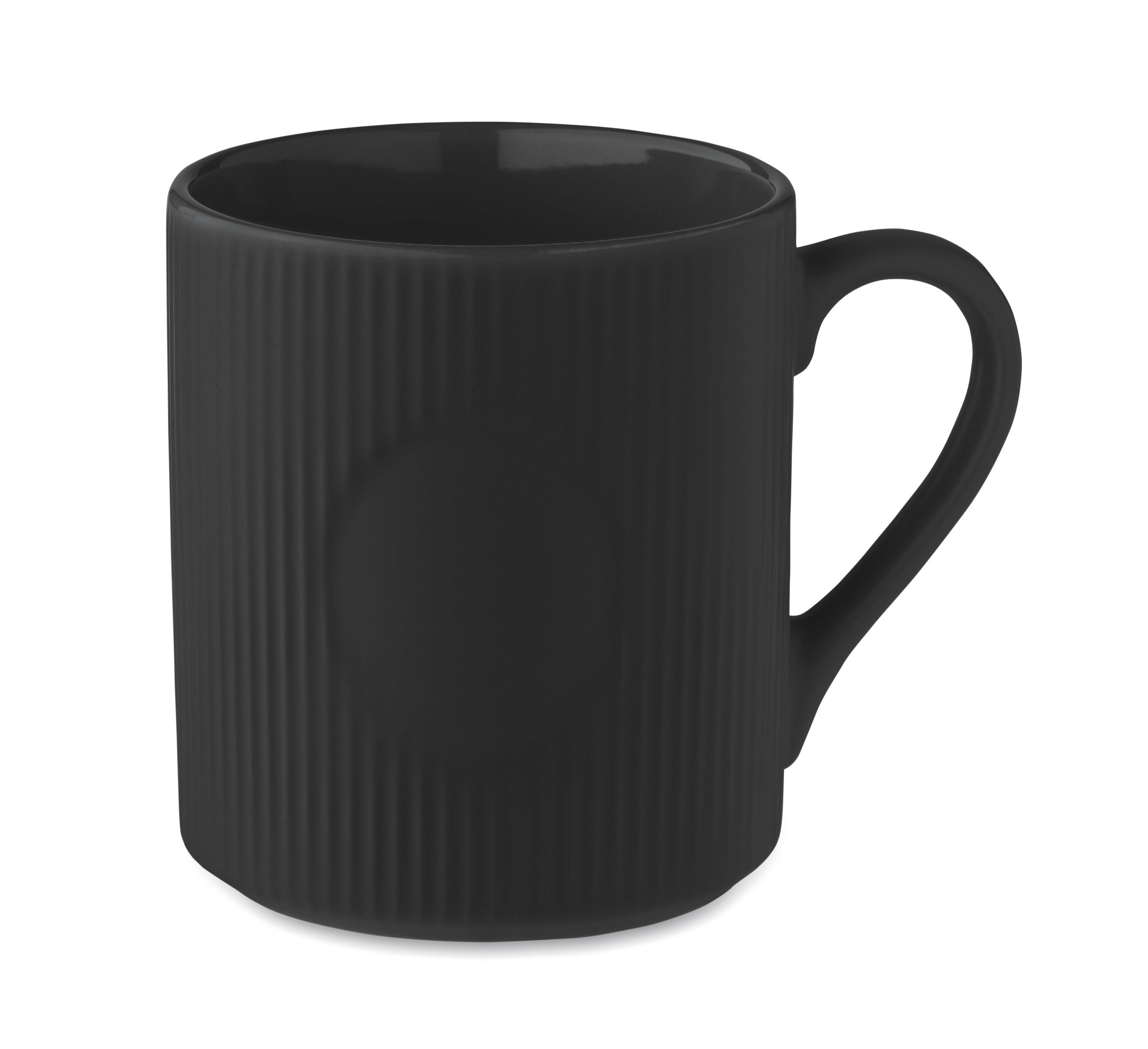 Kubek ceramiczny w prążki 340 m RIBMUG
