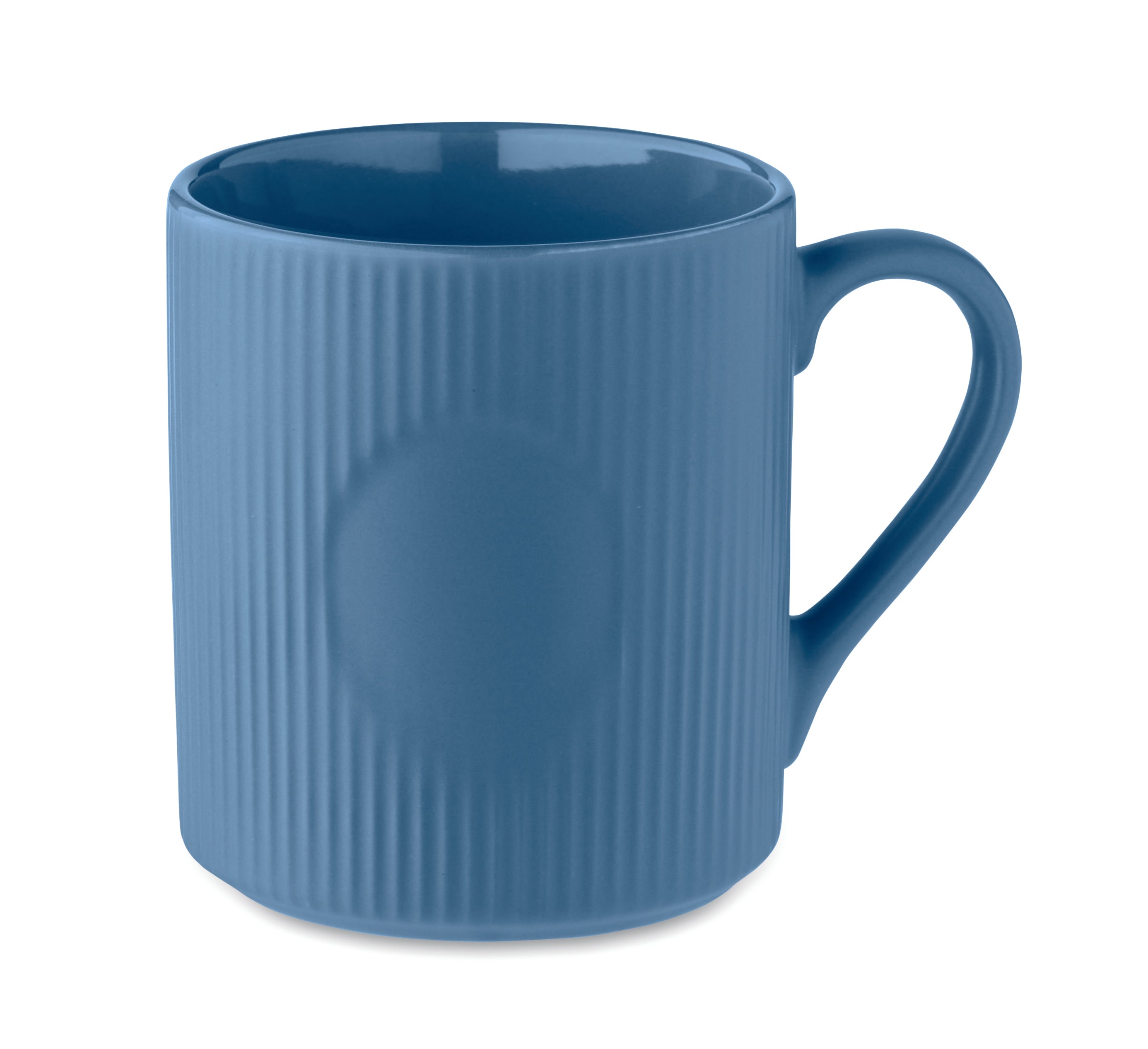Kubek ceramiczny w prążki 340 m RIBMUG