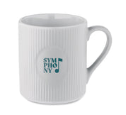 Kubek ceramiczny w prążki 340 m RIBMUG