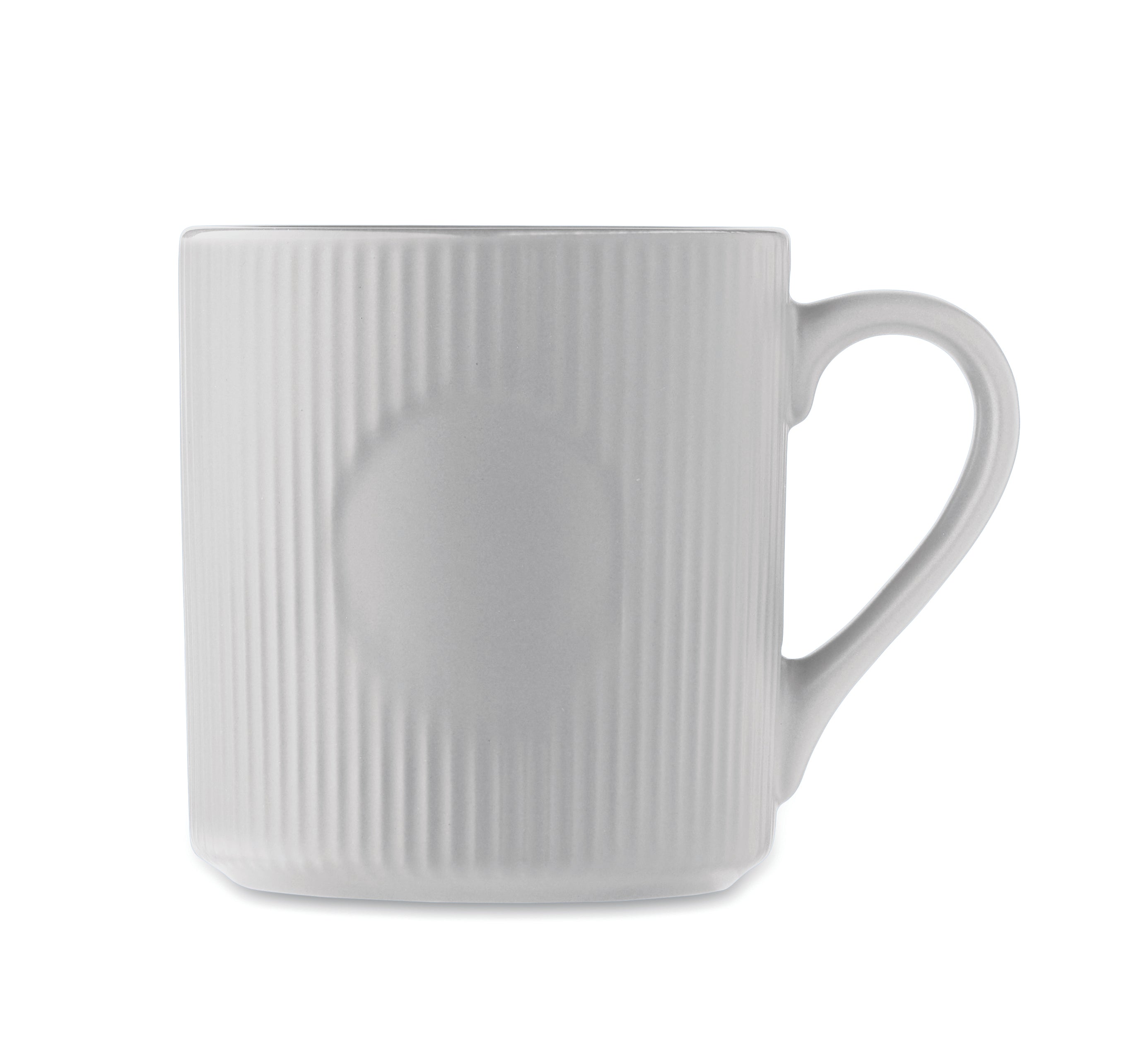 Kubek ceramiczny w prążki 340 m RIBMUG