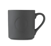 Kubek ceramiczny w prążki 340 m RIBMUG