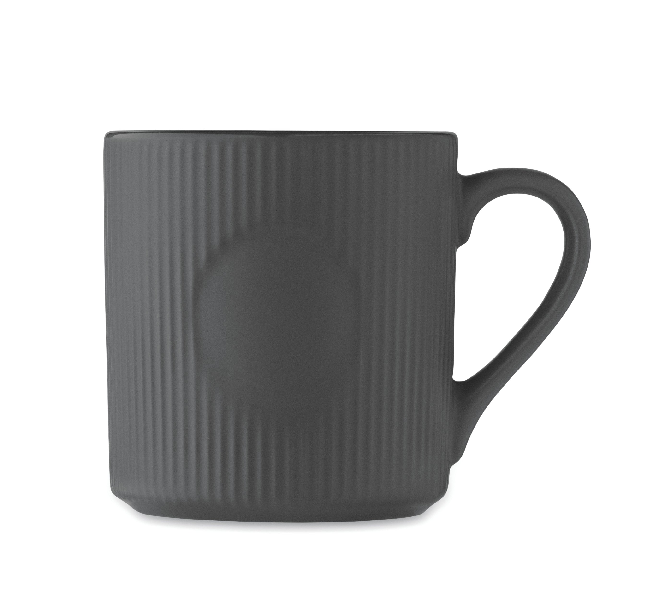 Kubek ceramiczny w prążki 340 m RIBMUG
