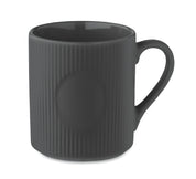 Kubek ceramiczny w prążki 340 m RIBMUG