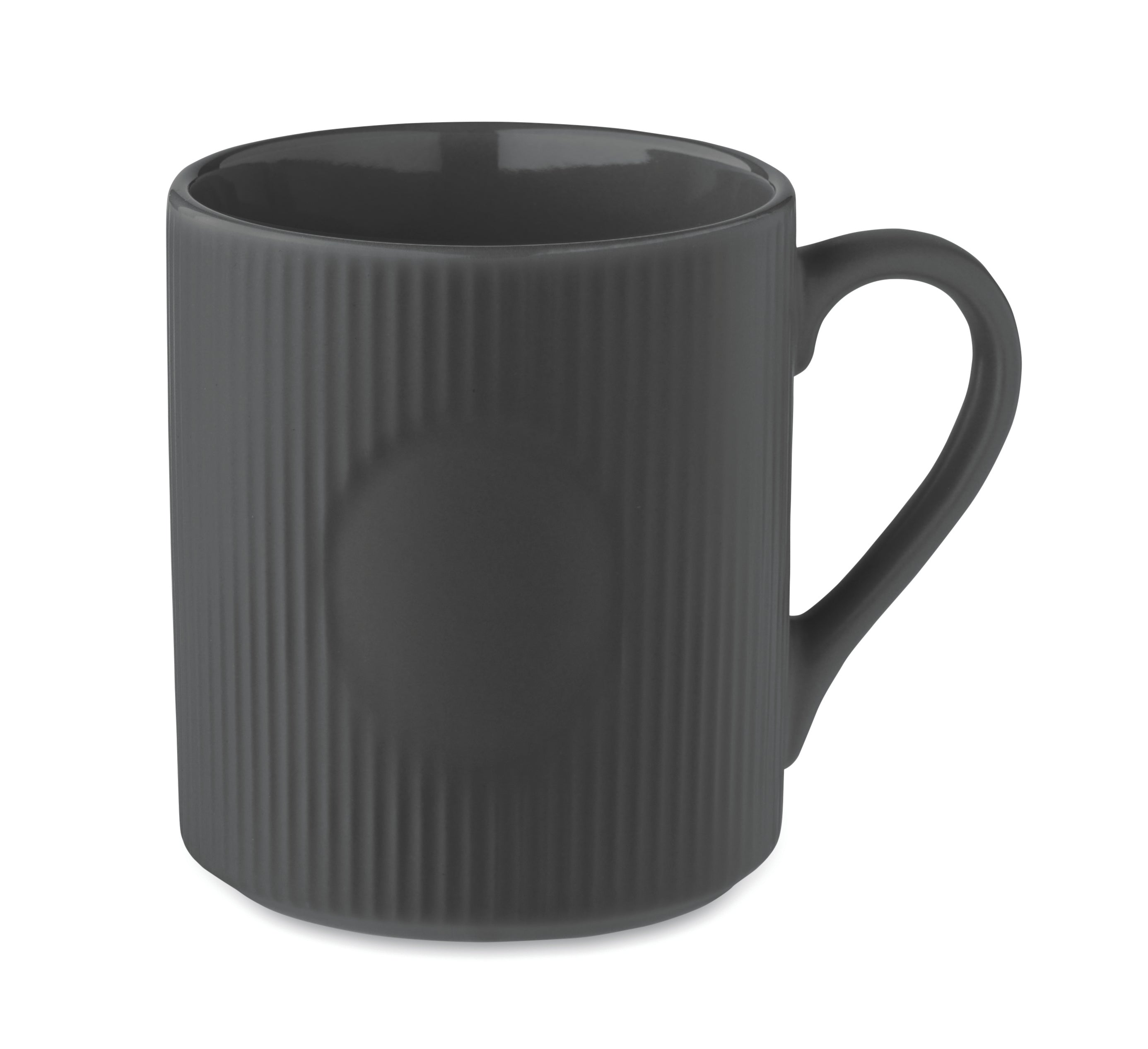 Kubek ceramiczny w prążki 340 m RIBMUG