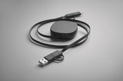 Zwijany kabel ładujący o mocy 6 LINEA