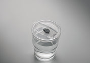 Szklany kubek ze słomką 400ml SIP