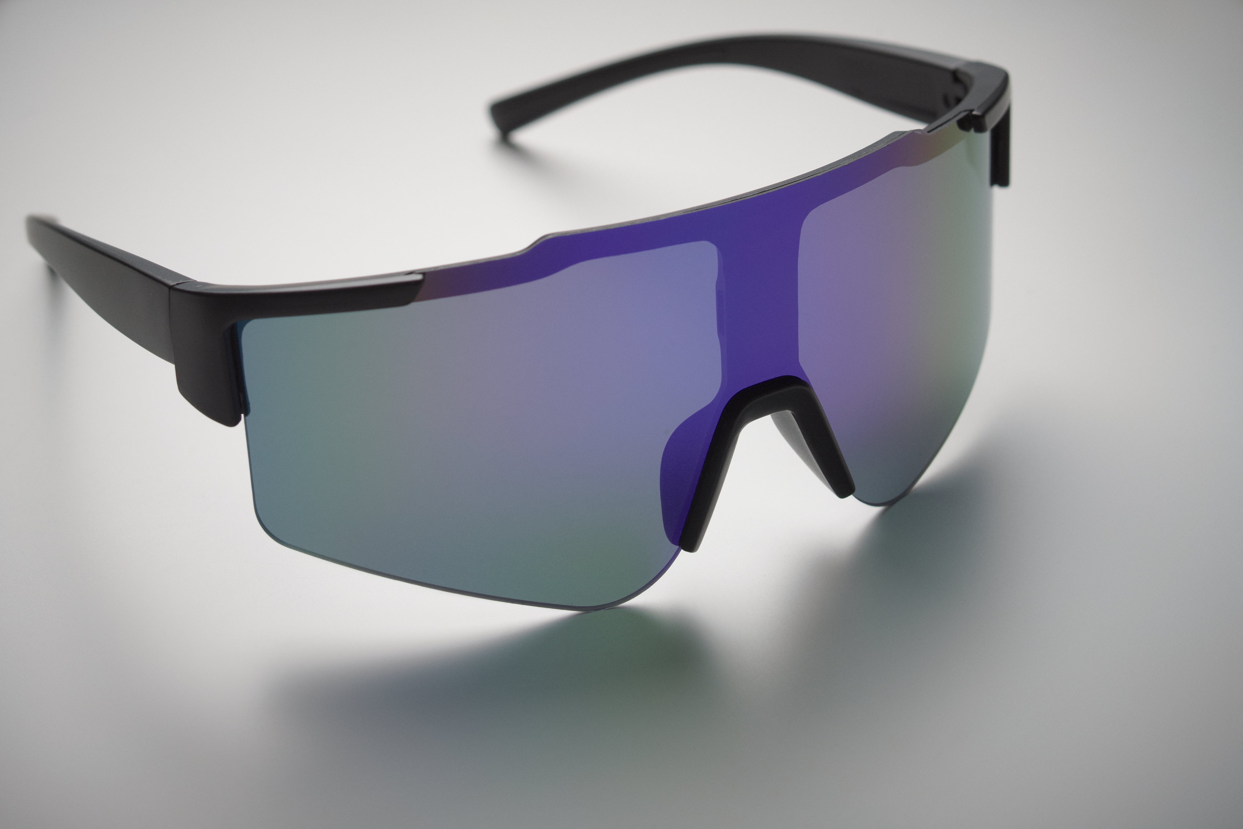 Lustrzane sportowe okulary prze SHINE