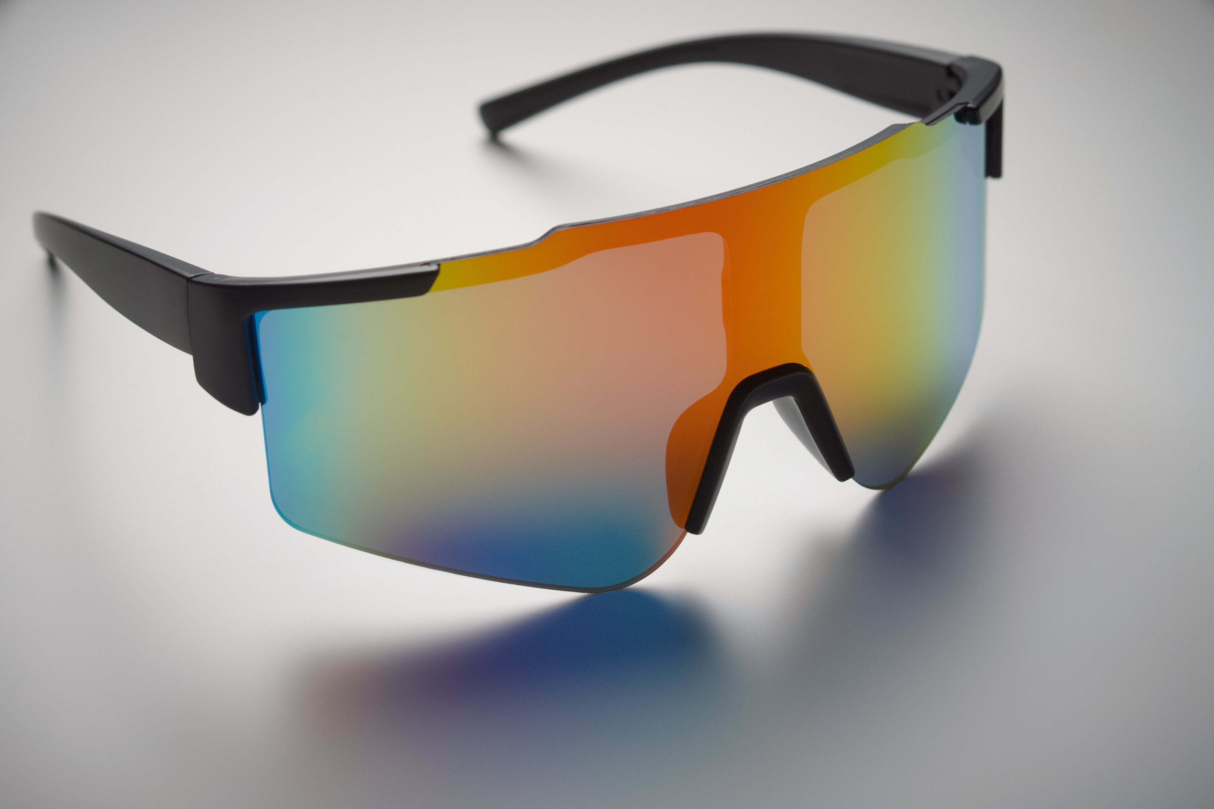 Lustrzane sportowe okulary prze SHINE