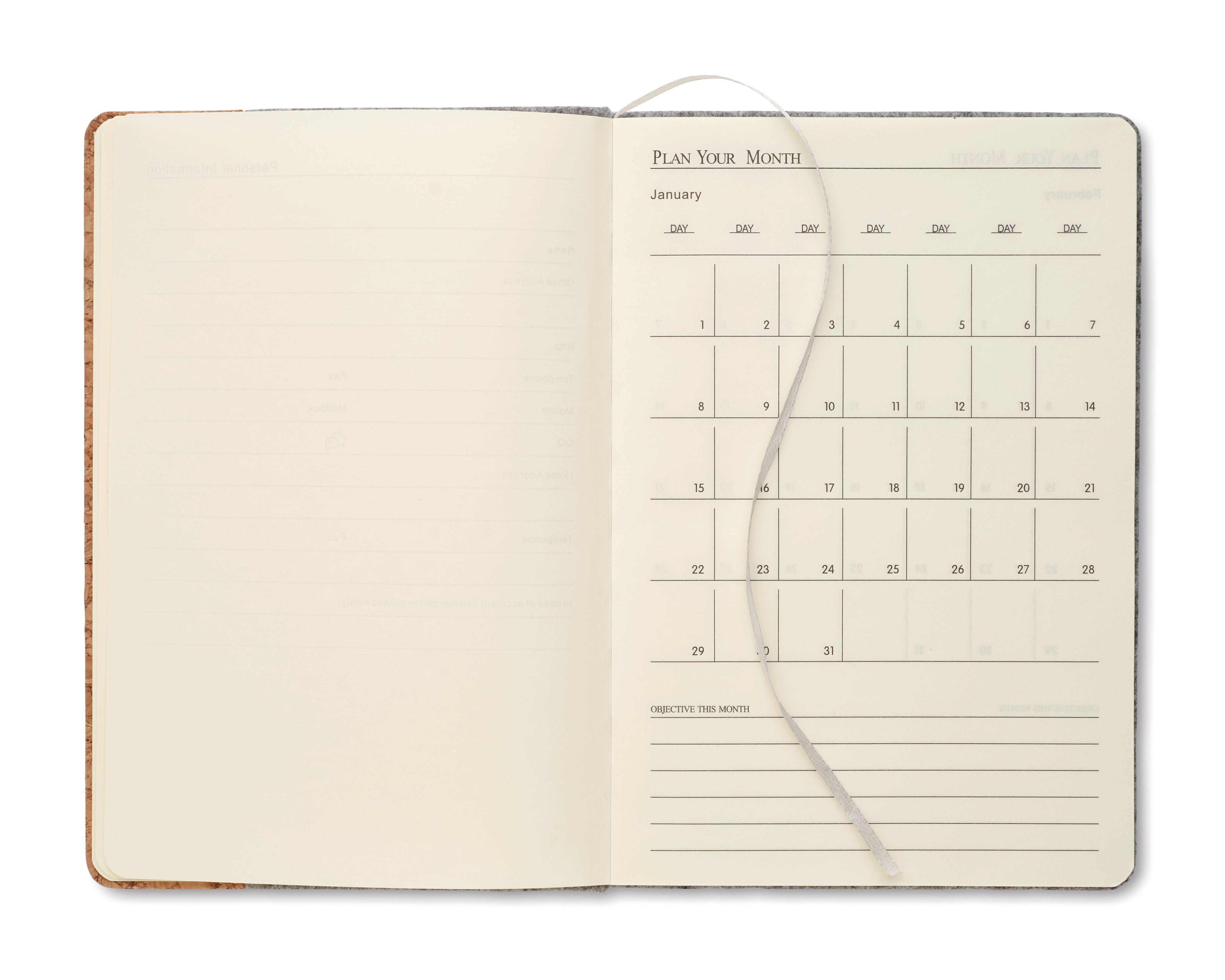 Notatnik korkowy A5 RPET CORKBOOK
