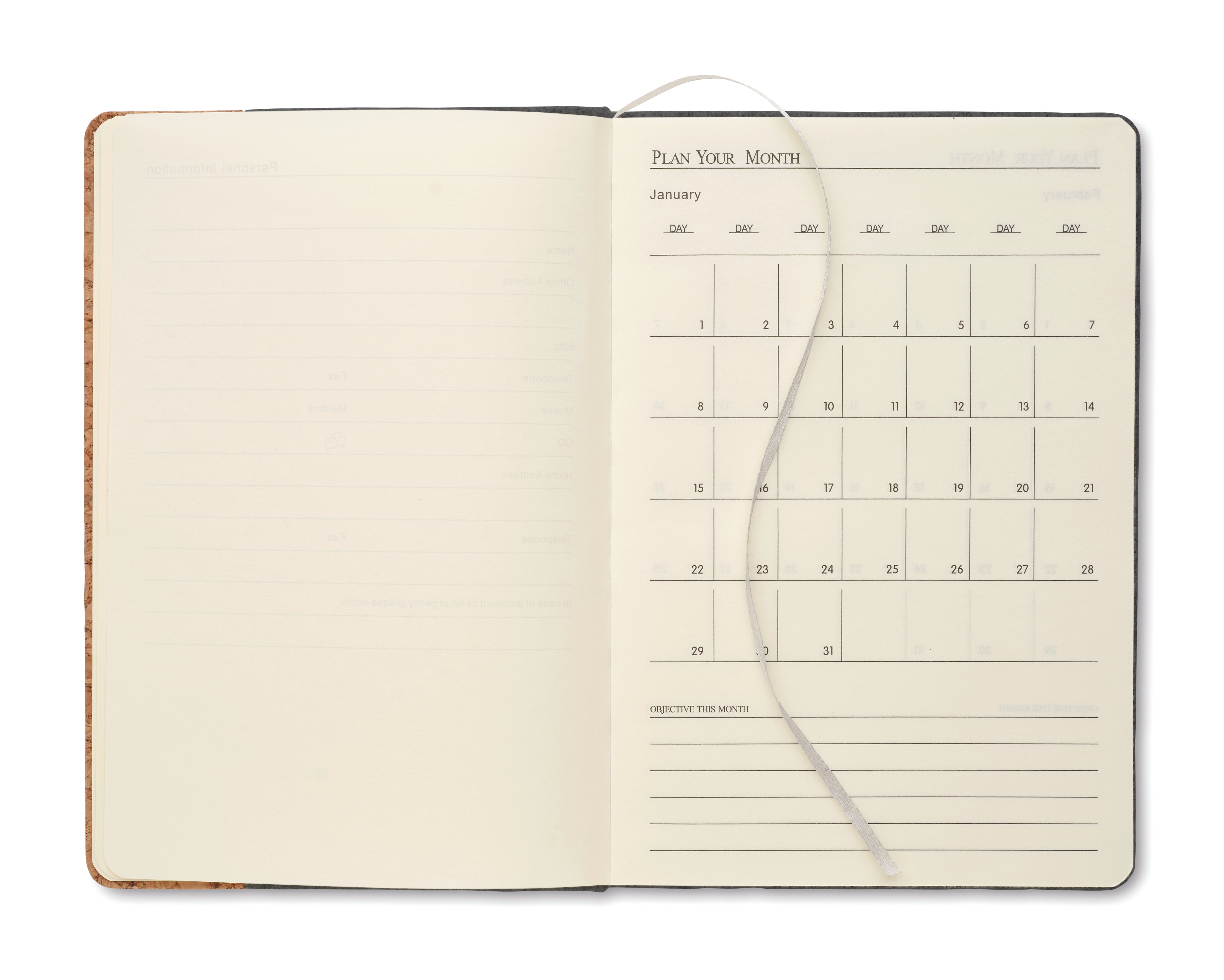 Notatnik korkowy A5 RPET CORKBOOK
