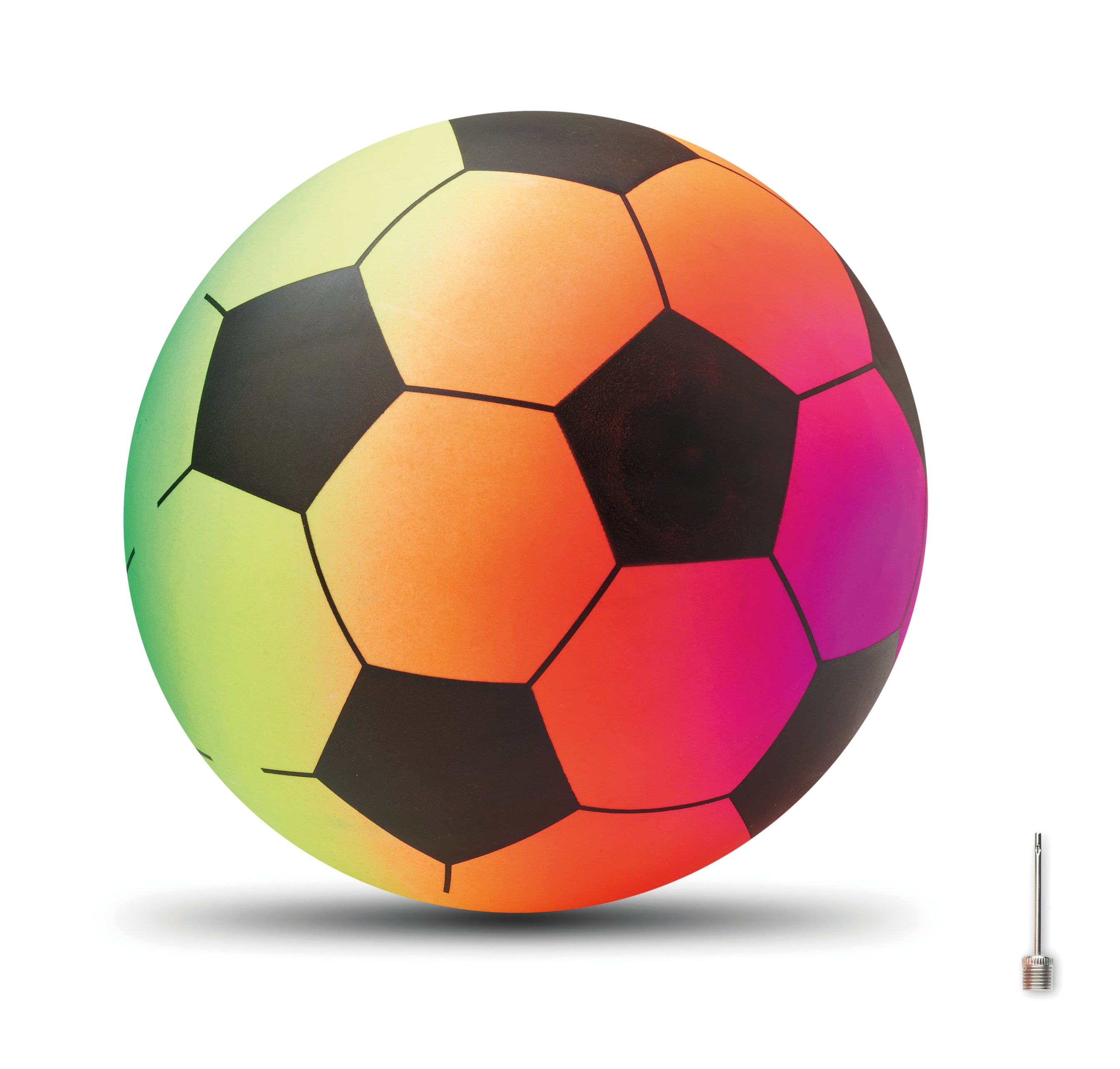 Dmuchana piłka plażowa z PVC RAINBALL