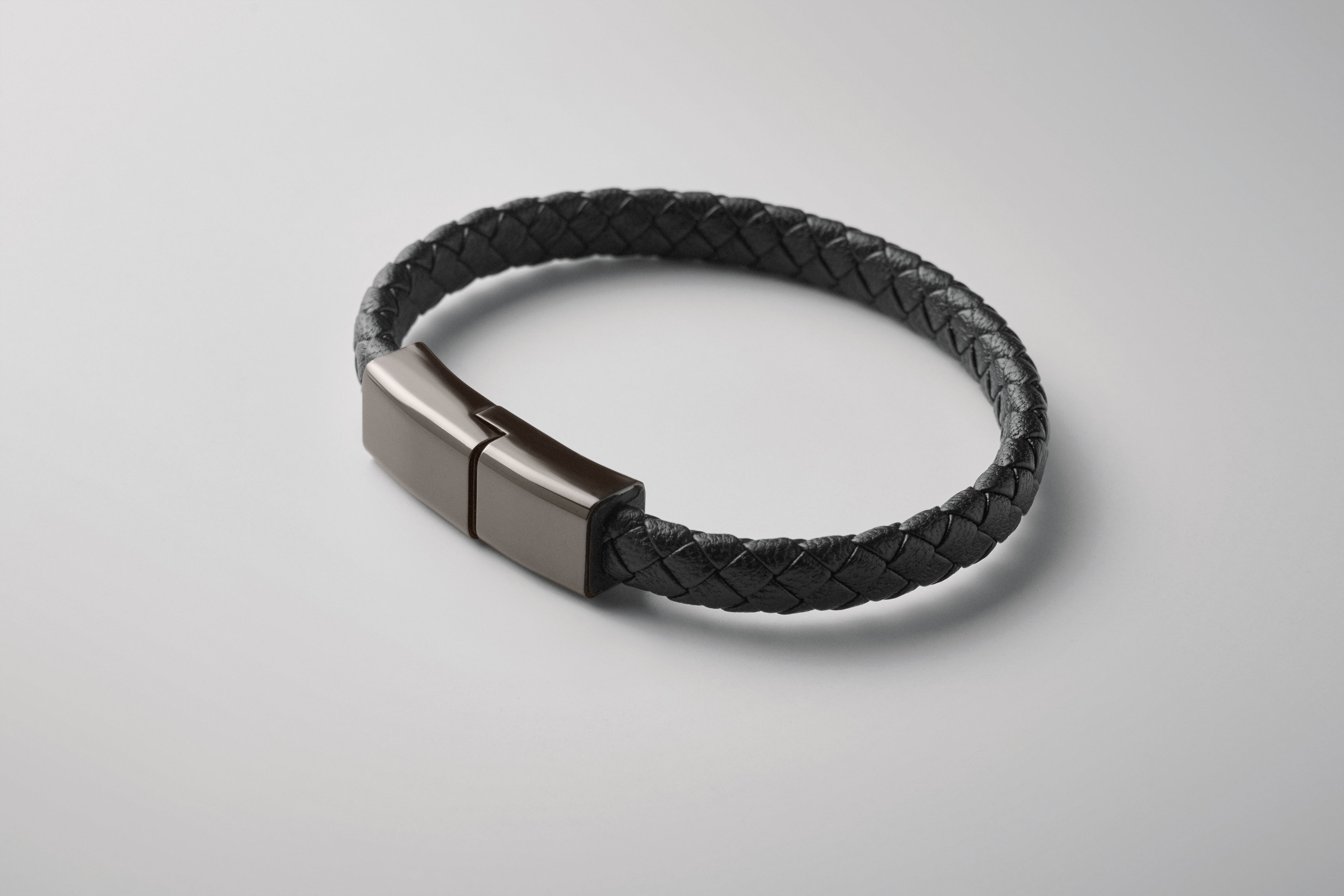 Pleciona bransoletka z USB-C FAULETI CHARGE