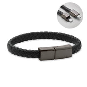 Pleciona bransoletka z USB-C FAULETI CHARGE