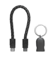 Brelok z kablem USB-C FAULETI LOOP