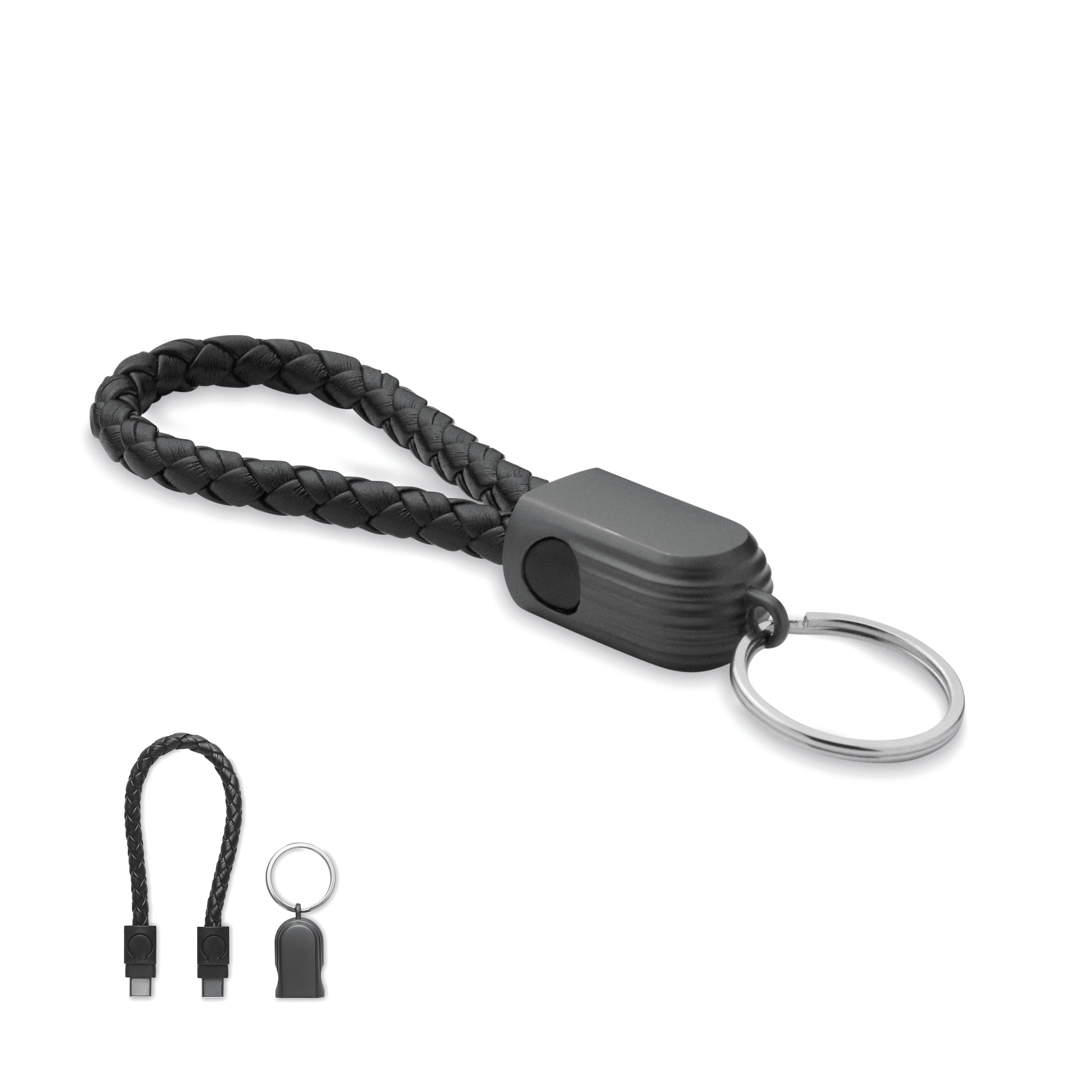 Brelok z kablem USB-C FAULETI LOOP