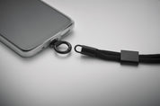 Smycz krótka do telefonu RPET NONETTE WRIST