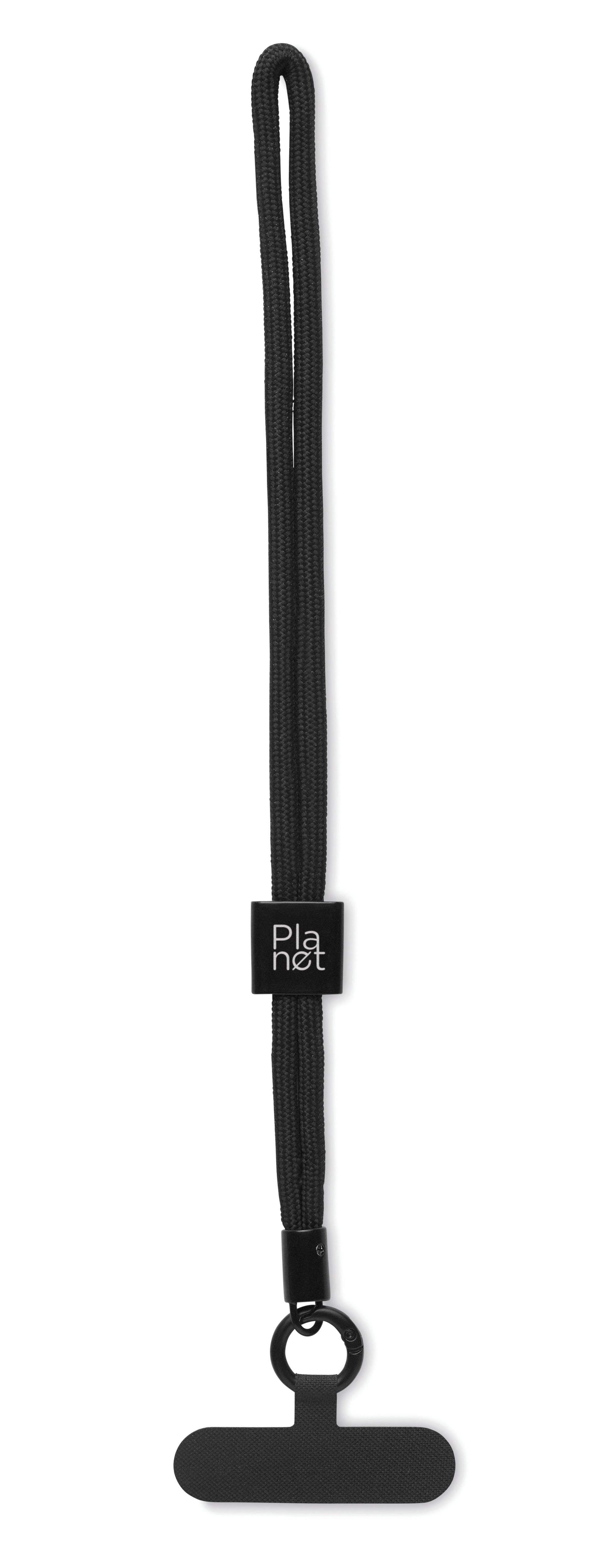Smycz krótka do telefonu RPET NONETTE WRIST