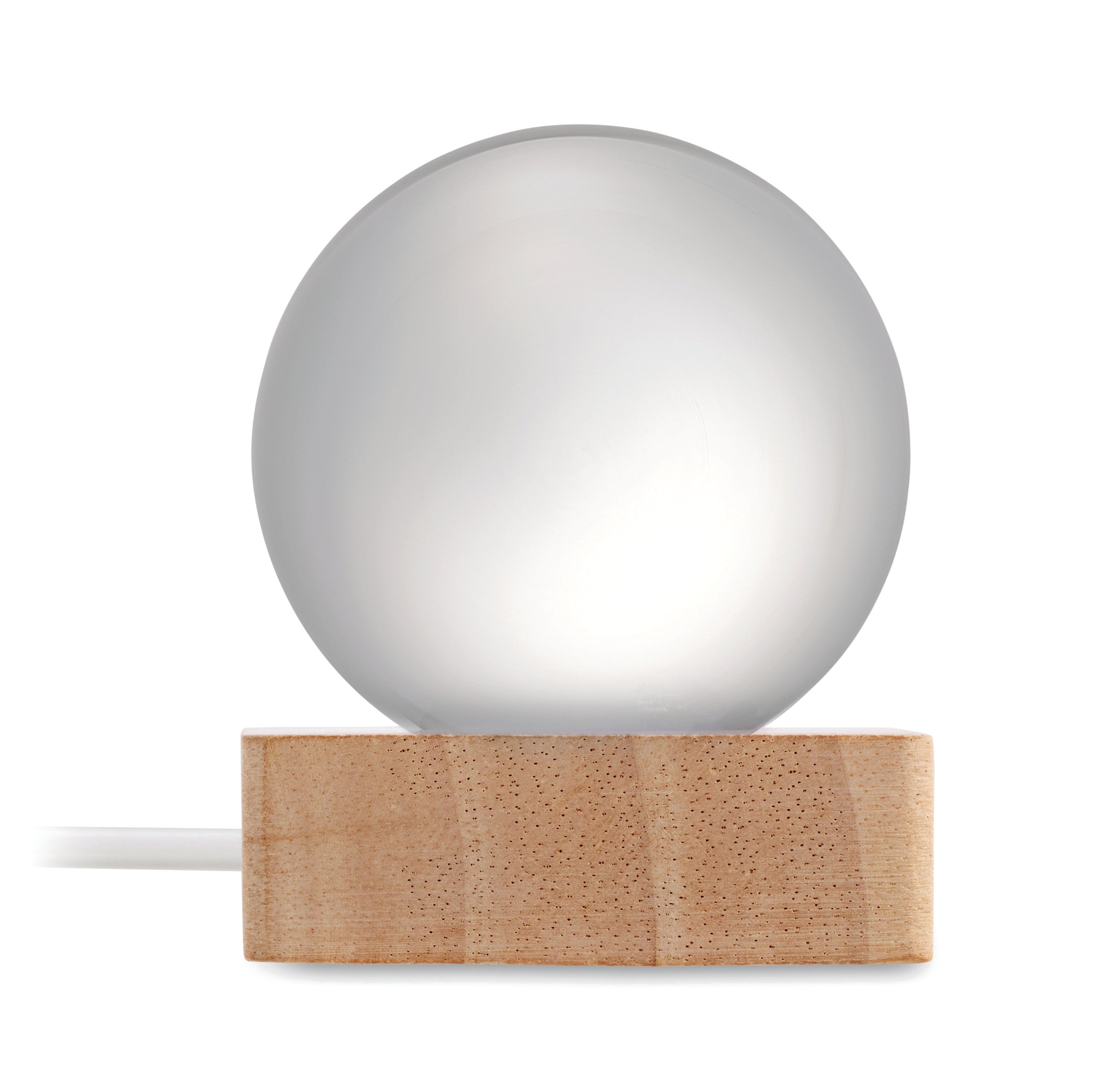 Szklana kula LED LIGHT