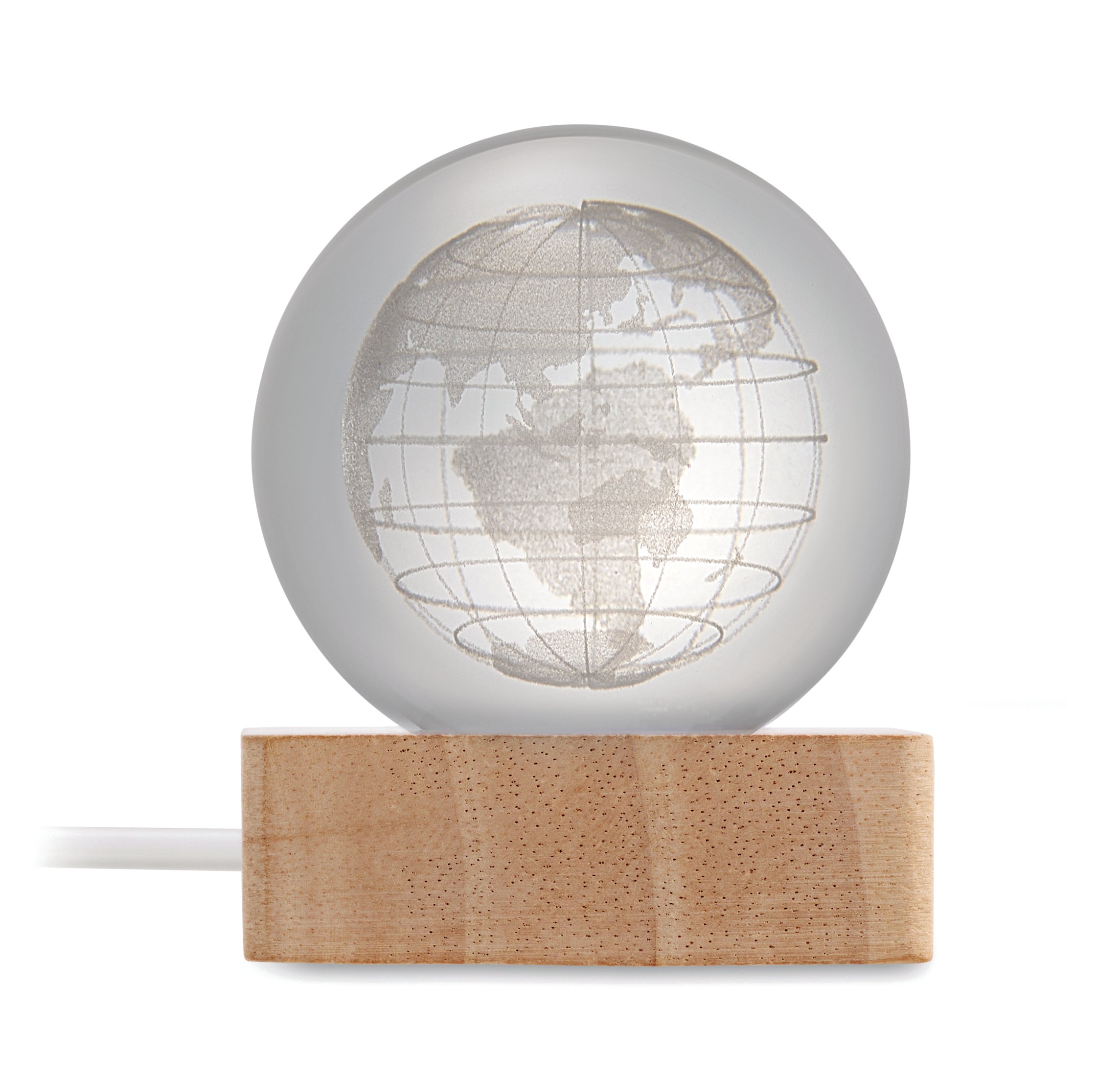 Szklana kula LED GLOBE LIGHT