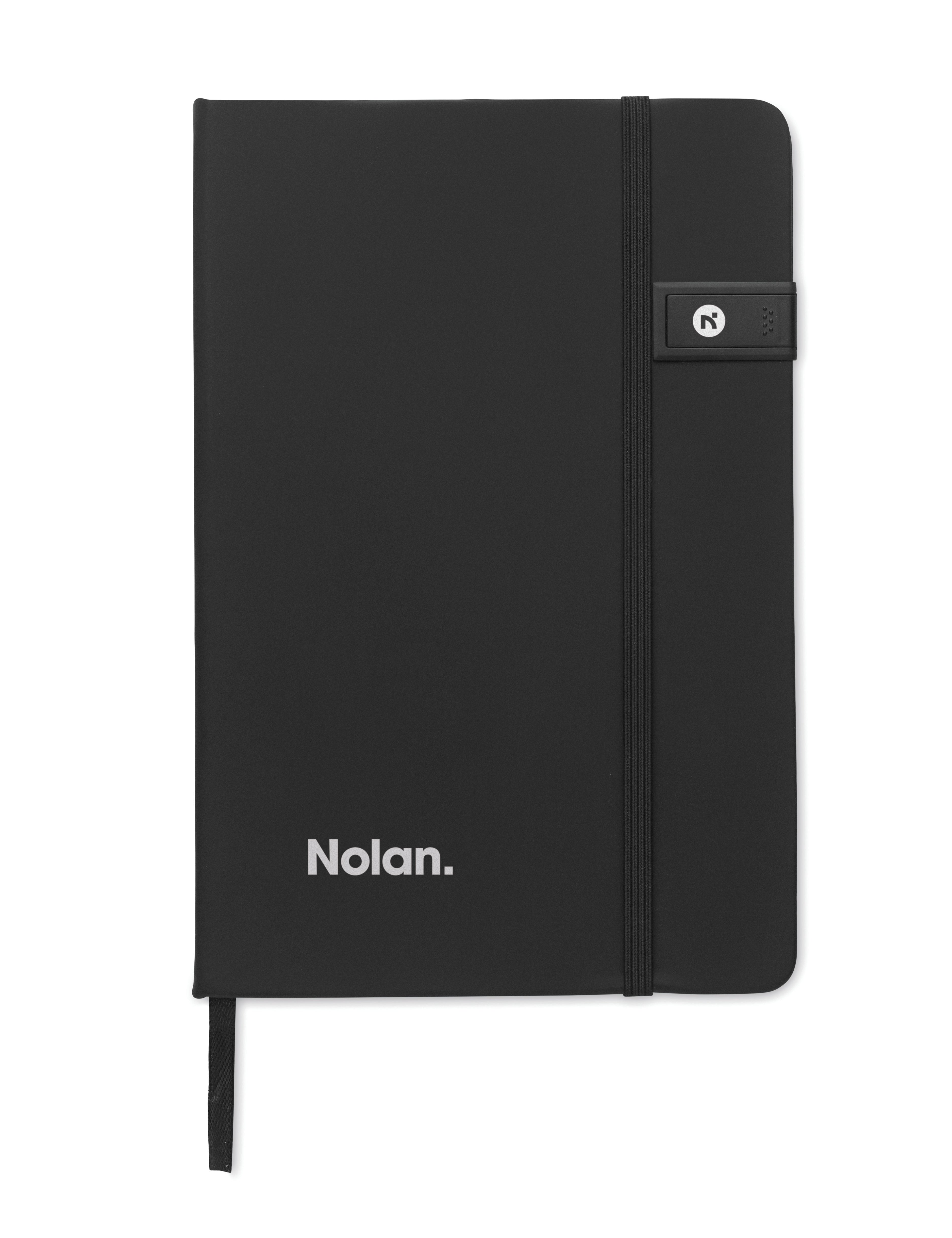 Notebook A5 z portem USB USBNOTE