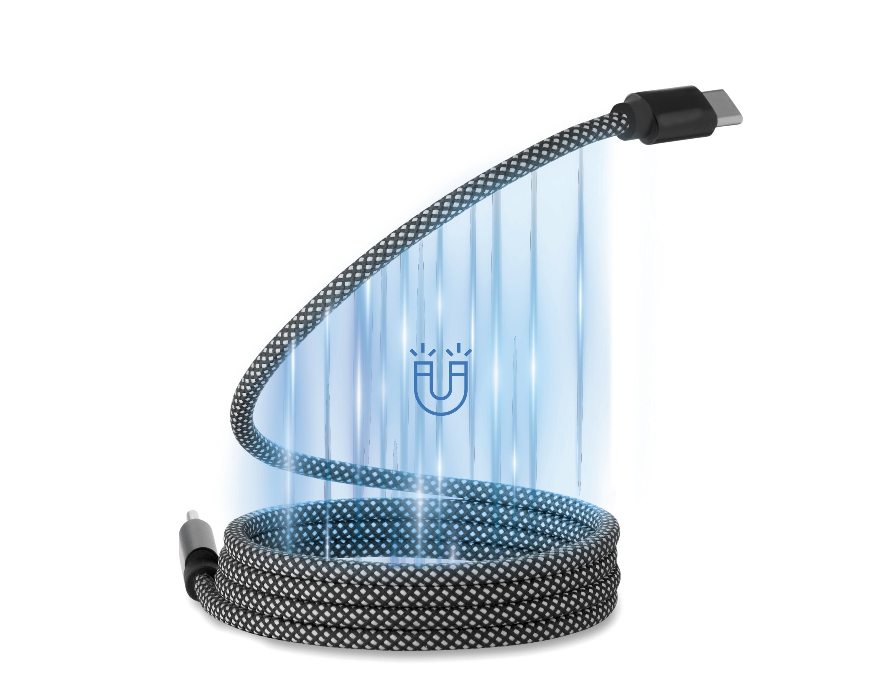 Pleciony kabel magnetycznyRPET BRAID