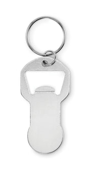 Aluminiowy brelok z otwieraczem do CLAVE