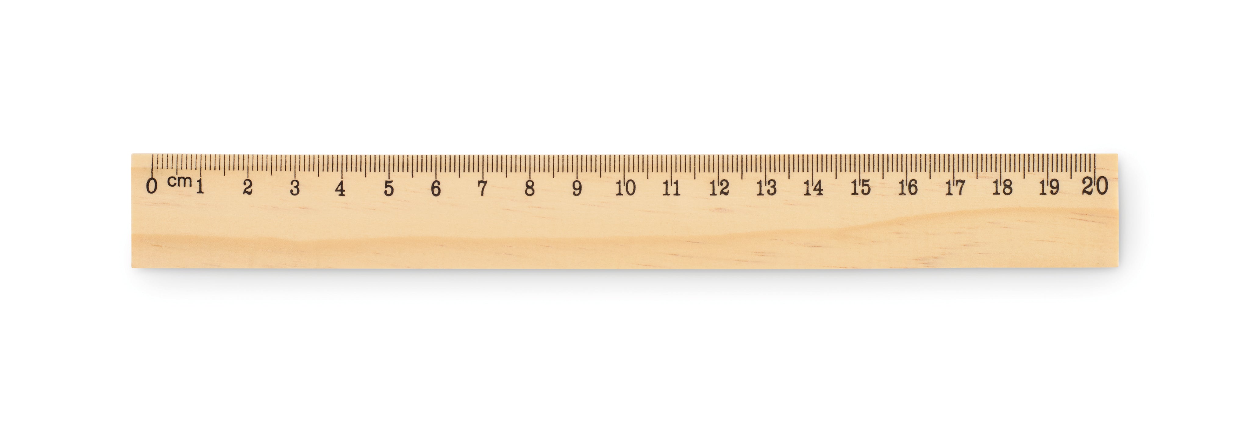 Drewniana linijka 20 cm RULER20