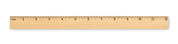 Drewniana linijka 30 cm RULER30
