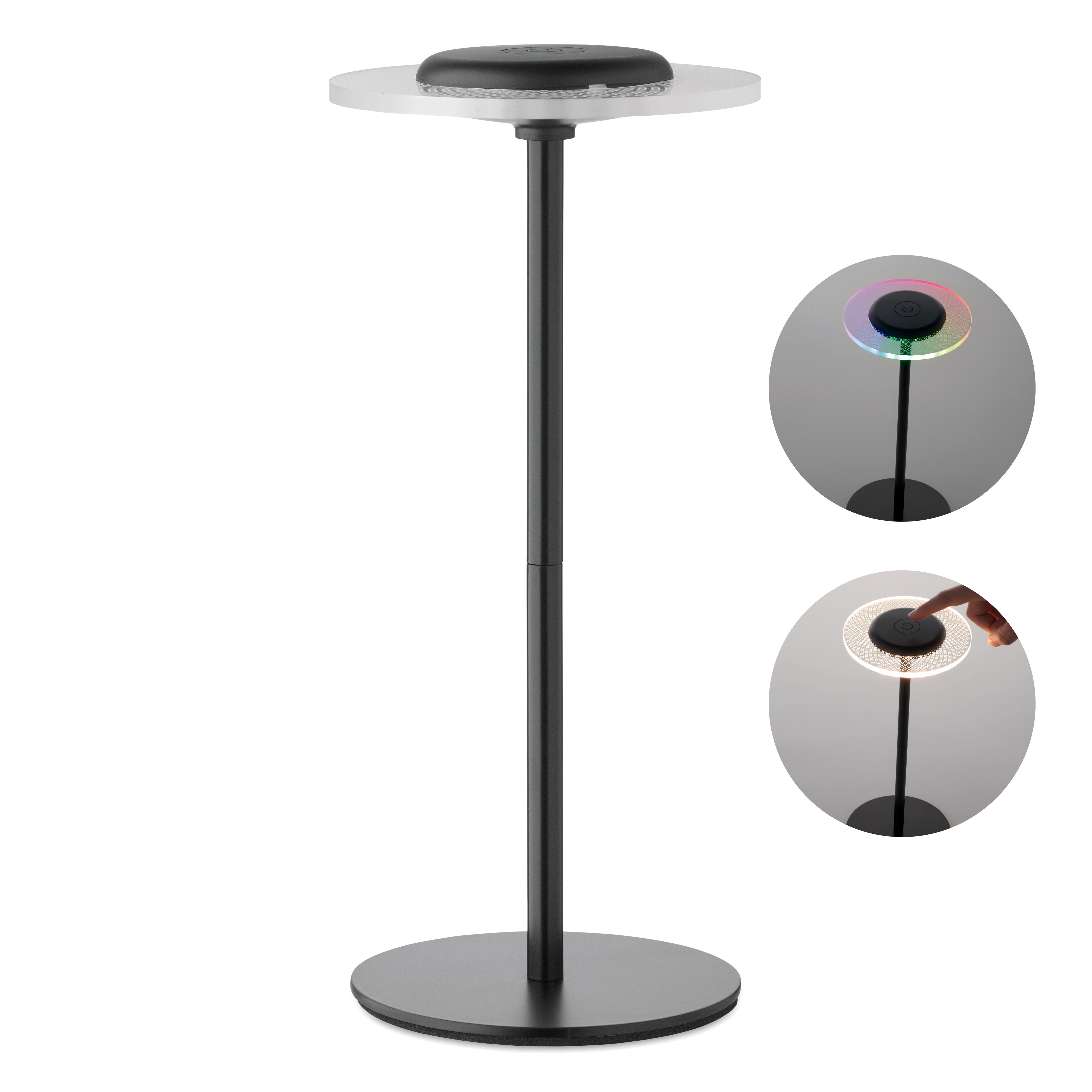 Akumulatorowa żelazna lampa LOUNGE