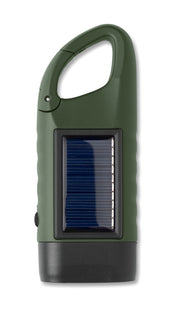 Latarka solarna z korbą dynamo CRANCH