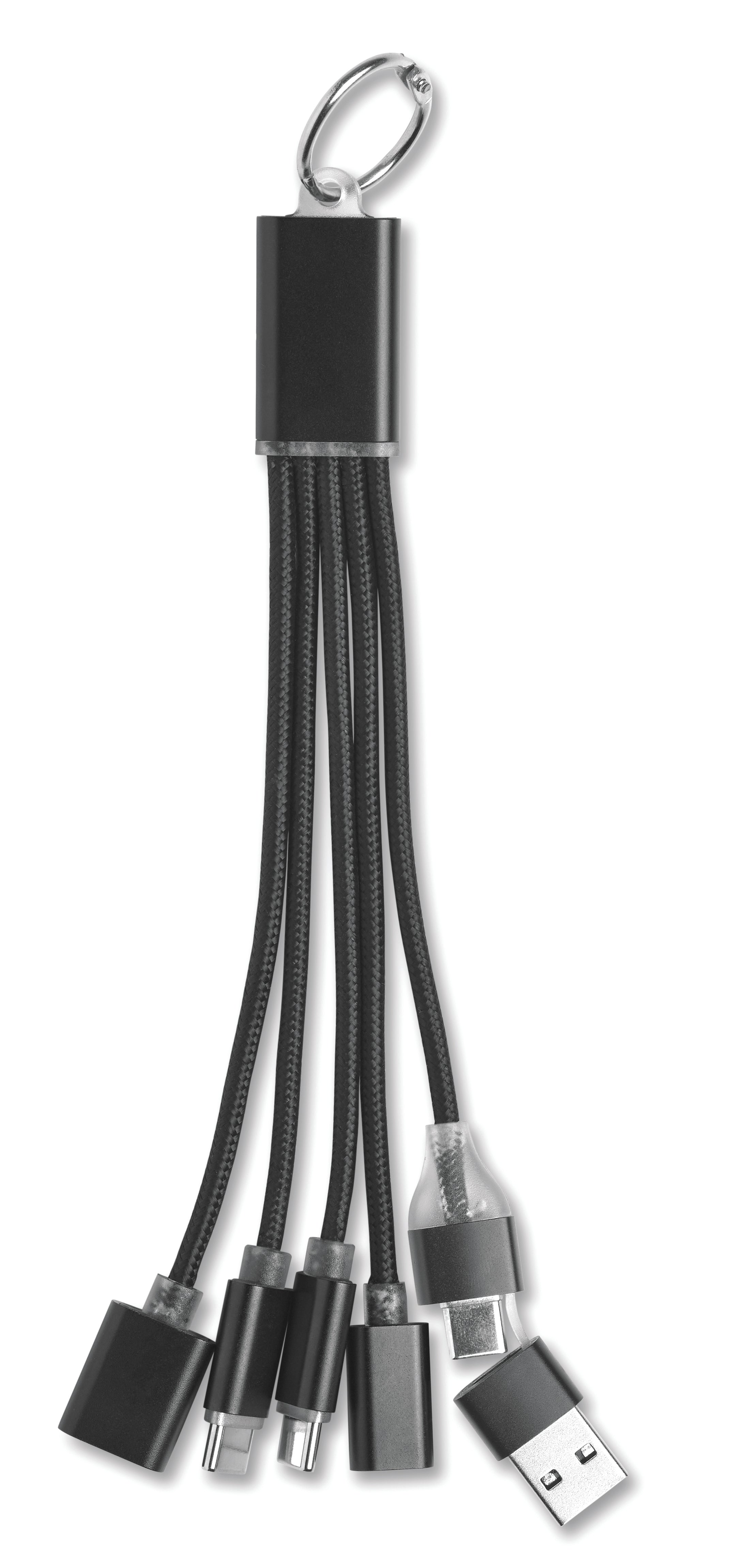 Brelok 5w1 kabel ładujący HUBLUE