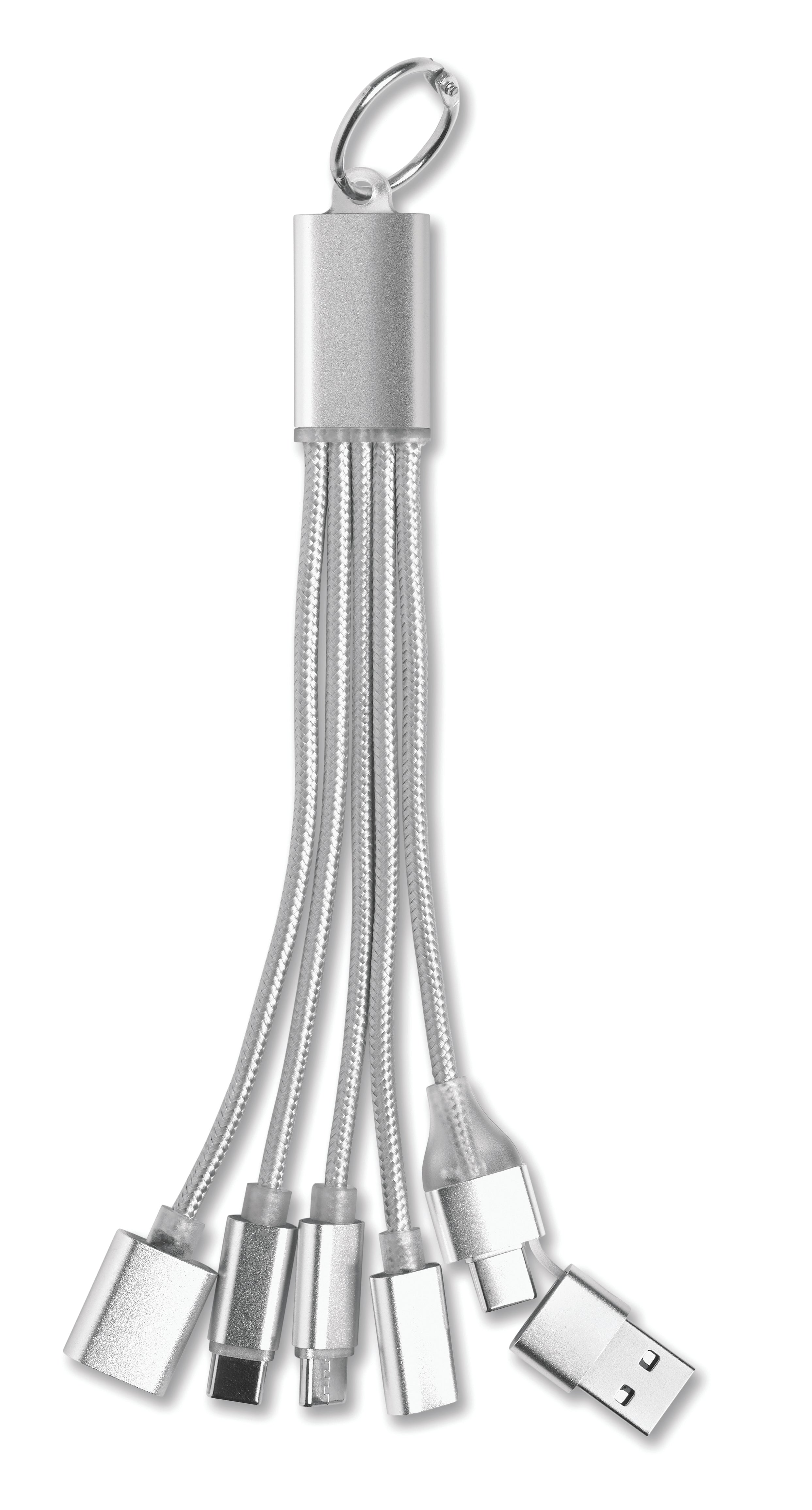 Brelok 5w1 kabel ładujący HUBLUE