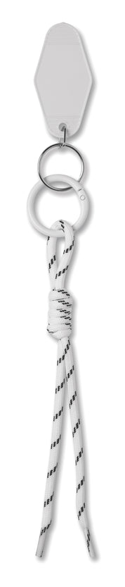 Brelok pleciony z tagiem KEYBRAID