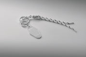 Brelok pleciony z tagiem KEYBRAID