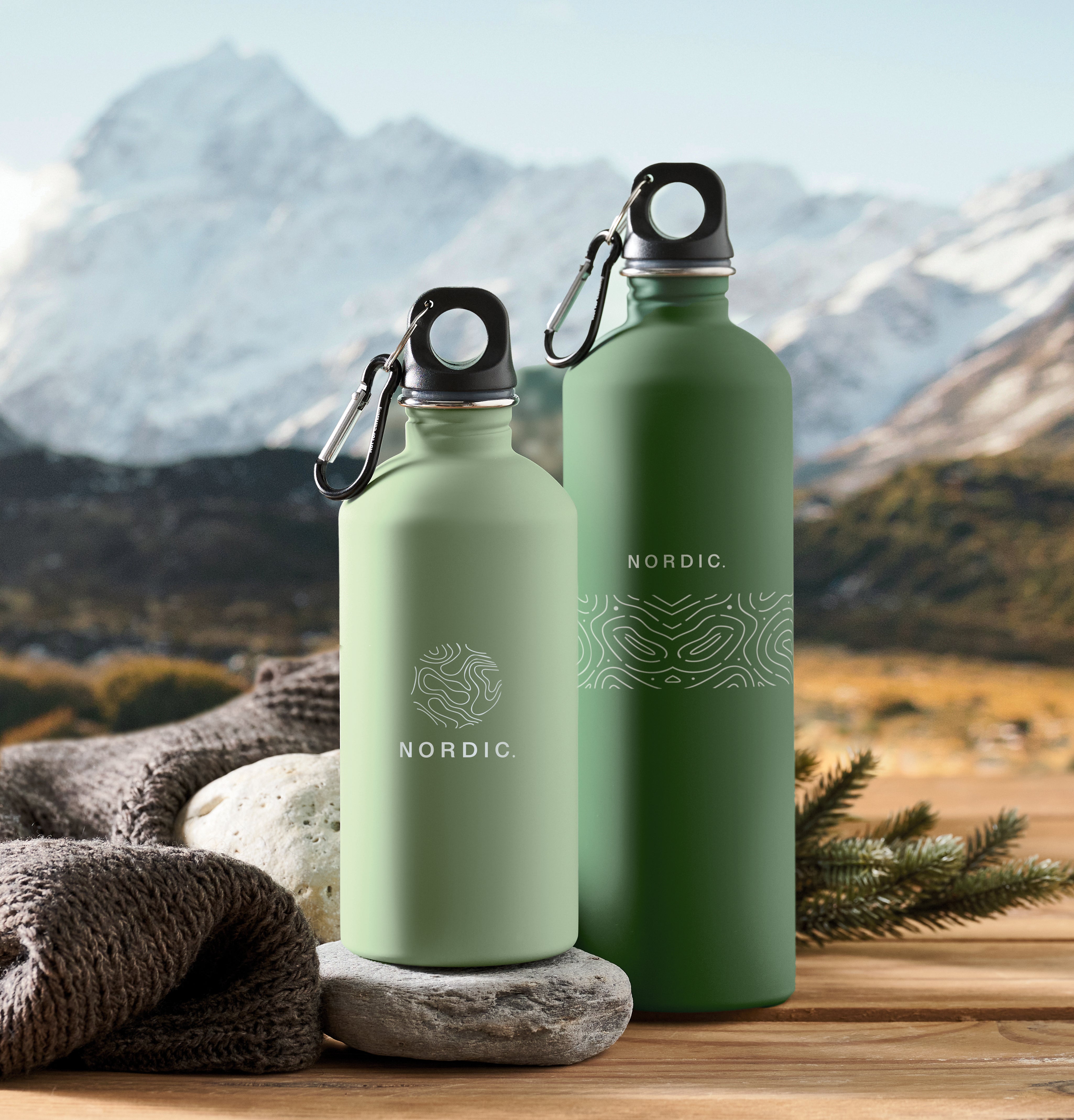 Butelka jednowarstwowa 500 ml REMID MOSS SOFT