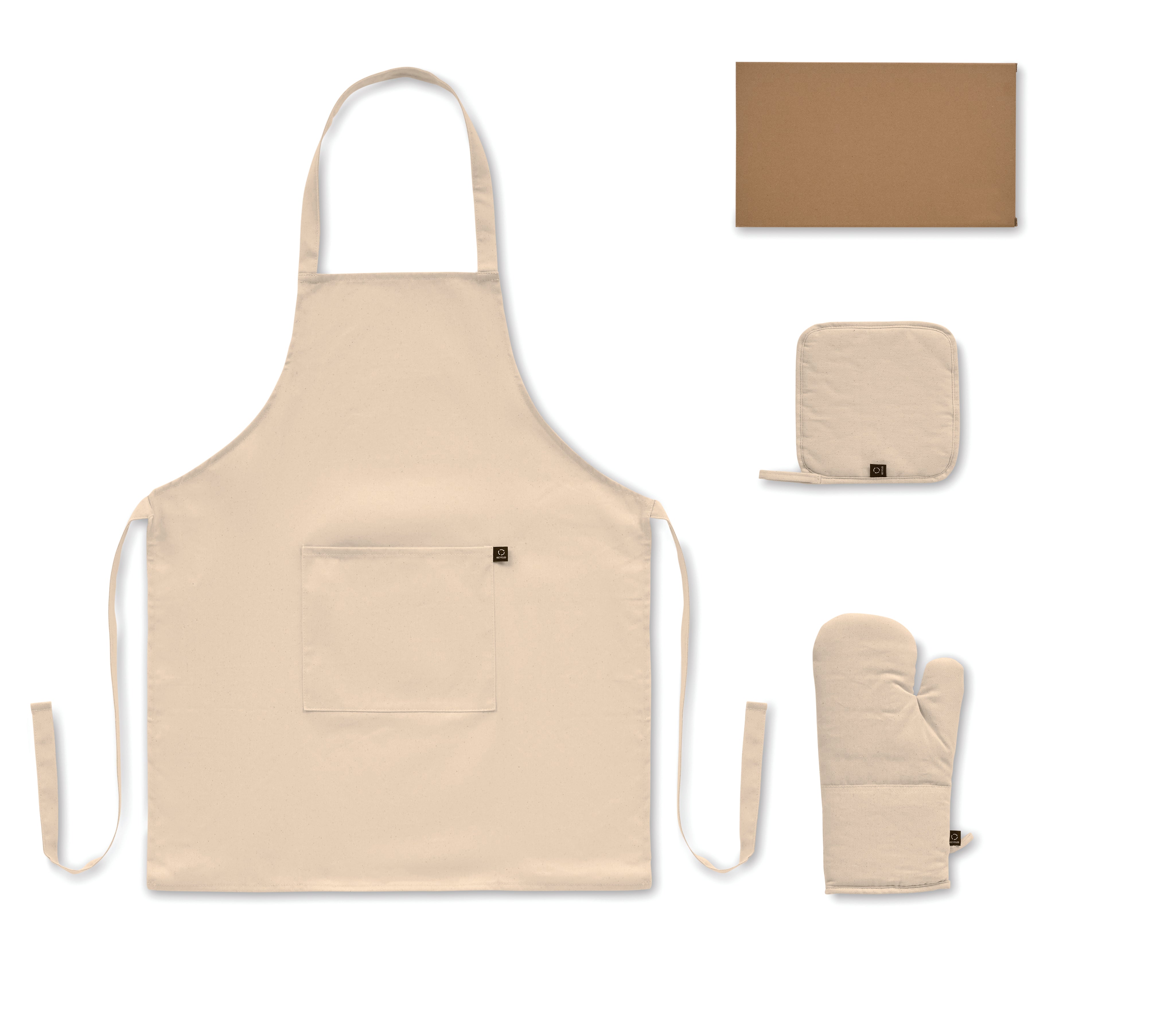 Zestaw kuchenny z recyklingu GALA SET