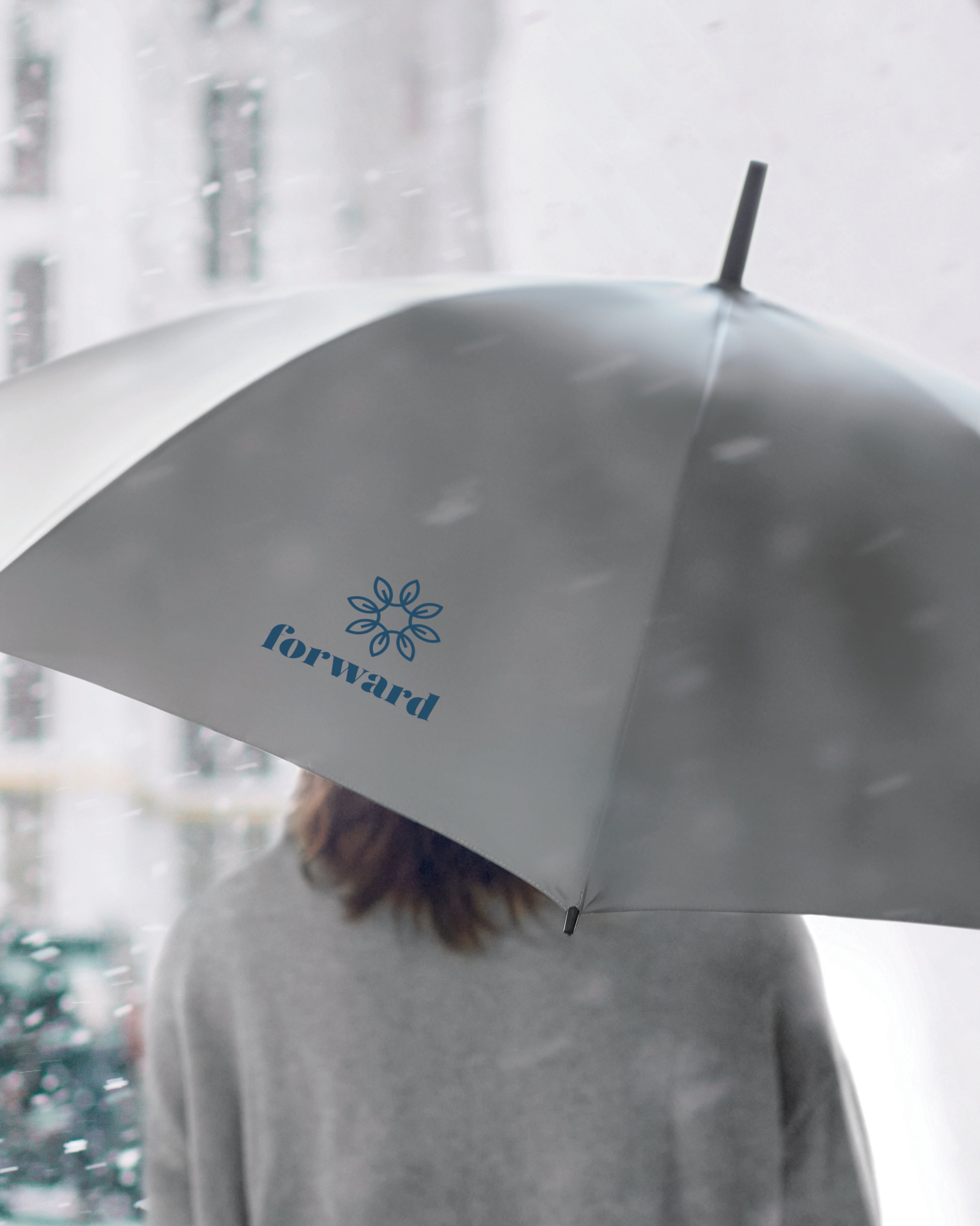 Odblaskowy parasol VISIBRELLA