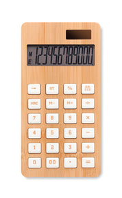 12-cyfrowy kalkulator, bambus CALCUBIM